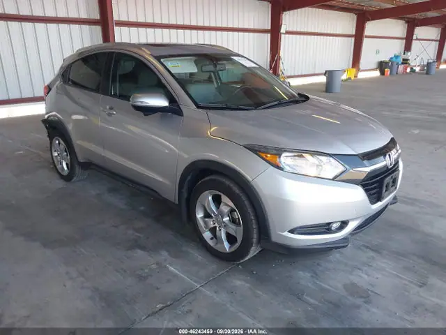 3CZRU5H75GM746097 — 2016 Honda HR-V EX-L, Задняя часть (Rear), фото до ремонта