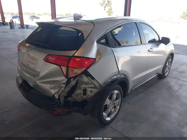 3CZRU5H75GM746097 — 2016 Honda HR-V EX-L, фото 4 с аукциона IAAI 13.10.2026, Задняя часть