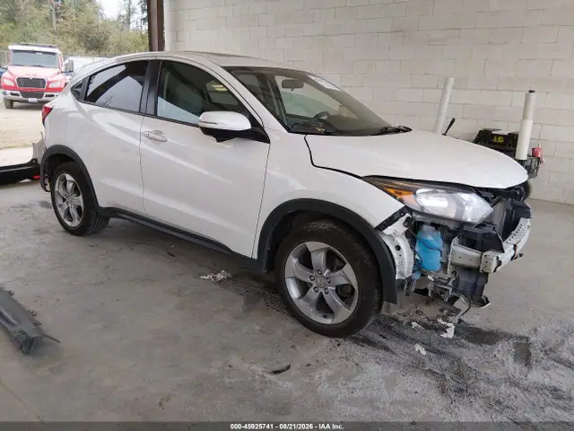 3CZRU6H50GM754970 — 2016 Honda HR-V EX, Передняя часть (Front & Rear), фото до ремонта
