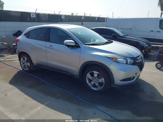 3CZRU5H58GM734539 — 2016 Honda HR-V EX, Задняя часть (Rear), фото до ремонта