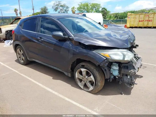 3CZRU5H53HM712367 — 2017 Honda HR-V EX, Передняя часть (Front End), фото до ремонта