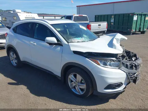 3CZRU6H56KM707306 — 2019 Honda HR-V EX, Передняя часть (Front End), фото до ремонта