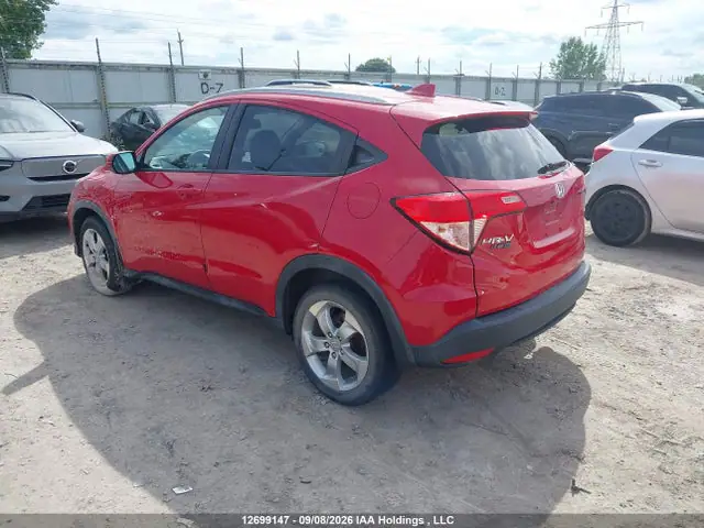 3CZRU6H70GM109530 — 2016 Honda HR-V Exl, фото 3 с аукциона IAAI 14.10.2026, Изъят кредитором