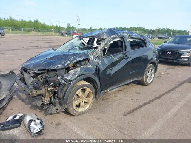 2016 Honda HR-V LX VIN 3CZRU6H34GM113092 фото 2