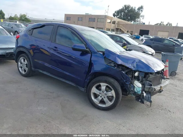 2016 Honda HR-V LX VIN 3CZRU6H3XGM731999 фото 1