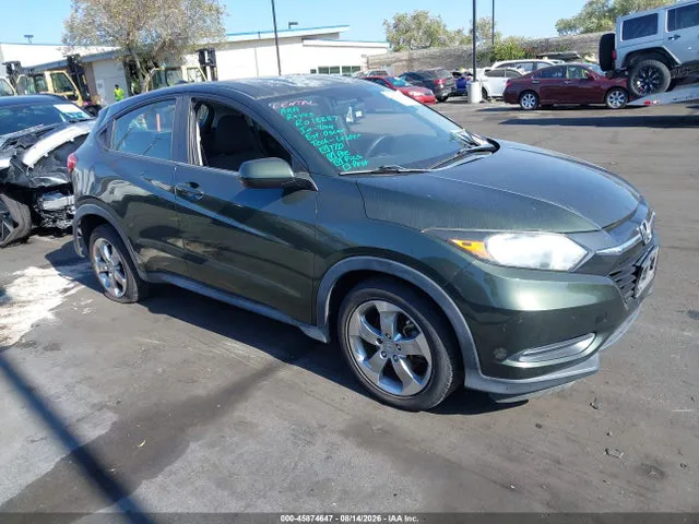 2017 Honda HR-V LX VIN 3CZRU5H37HG705872 фото 1
