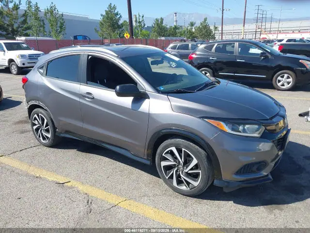 3CZRU5H16KG713399 — 2019 Honda HR-V Sport, Левый и правый бока (Left & Right Side), фото до ремонта