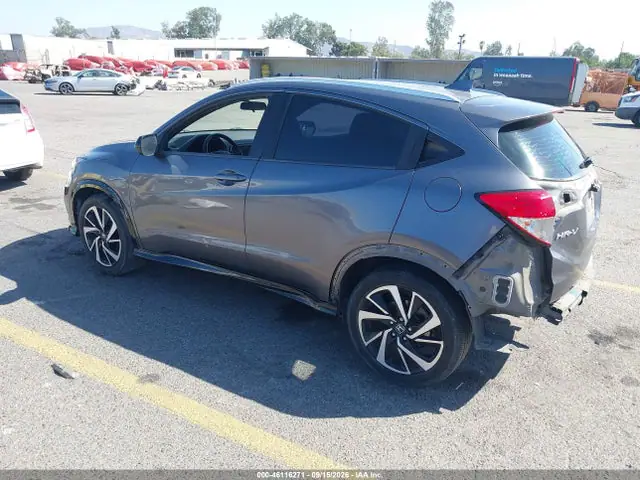 3CZRU5H16KG713399 — 2019 Honda HR-V Sport, фото 3 с аукциона IAAI 29.09.2026, Левый и правый бока