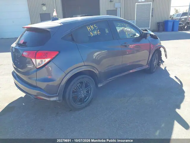 3CZRU6H97KM109552 — 2019 Honda HR-V Touring, фото 4 с аукциона IAAI 14.10.2026, Передняя часть справа
