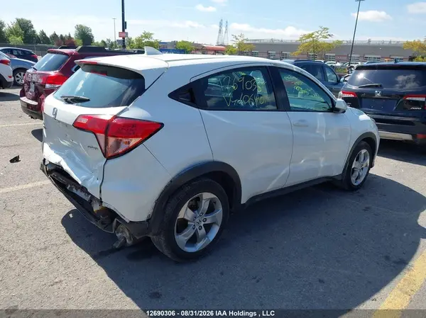 3CZRU6H36GM106404 — 2016 Honda HR-V, фото 4 с аукциона IAAI 29.09.2026, Задняя часть