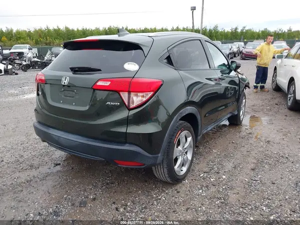 2016 HONDA HR-V VIN 3CZRU6H79GM731334 фото 4