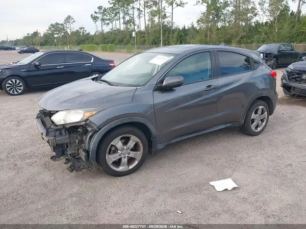 3CZRU6H56GM721651 — 2016 Honda HR-V, фото 2 с аукциона IAAI, Передняя часть