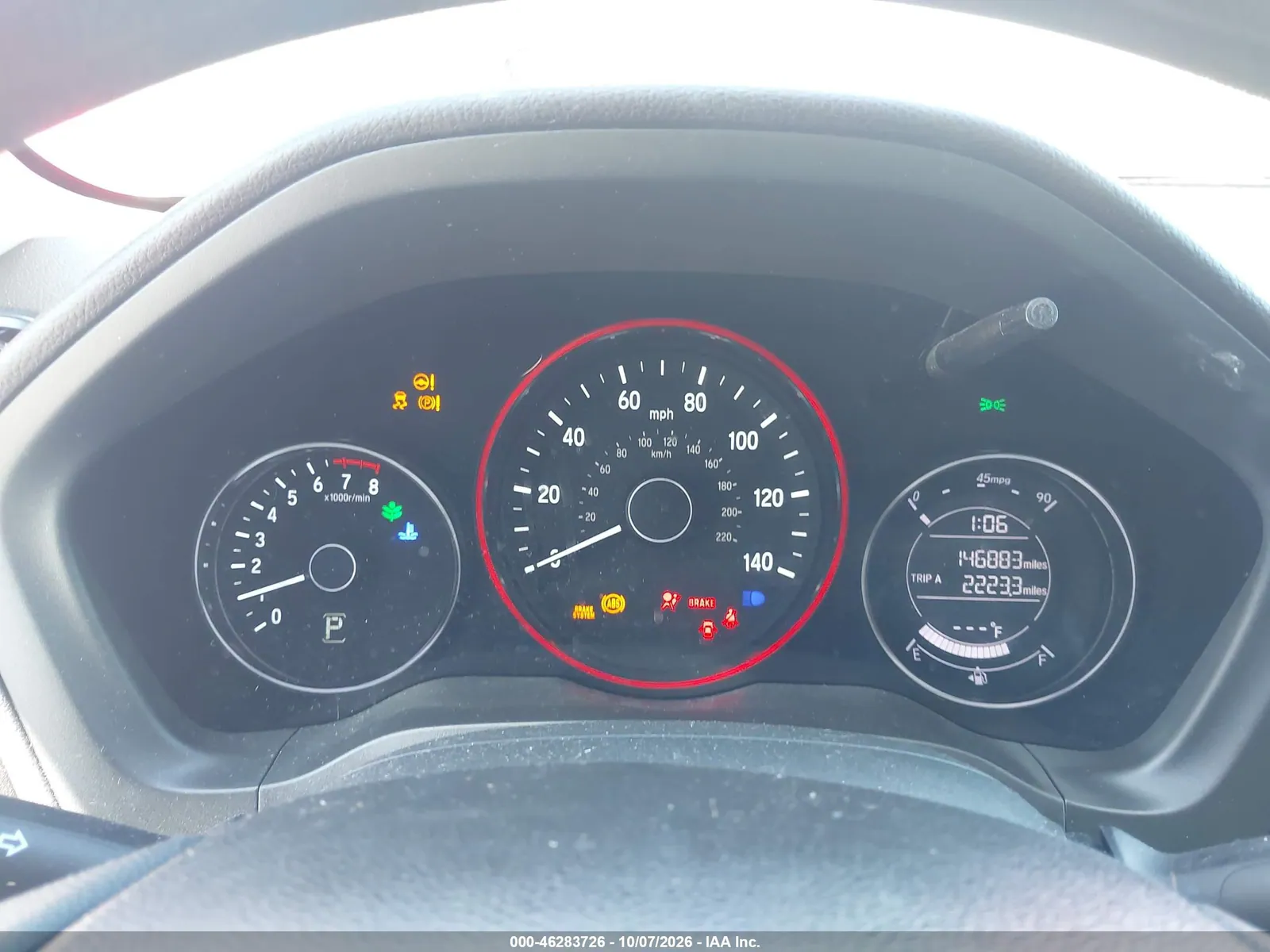 2016 Honda Hr-V Ex VIN 3CZRU6H57GM736997 фото 7