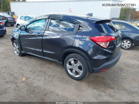 2016 Honda Hr-V Ex-L VIN 3CZRU6H76GM727581 фото 3