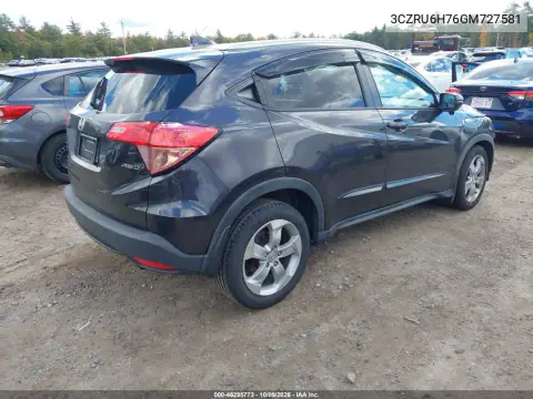 2016 Honda Hr-V Ex-L VIN 3CZRU6H76GM727581 фото 4