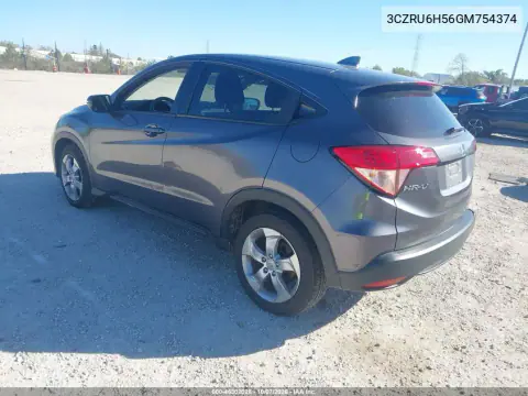 2016 Honda Hr-V Ex VIN 3CZRU6H56GM754374 фото 4