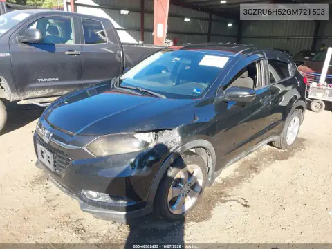 2016 Honda Hr-V Ex VIN 3CZRU6H52GM721503 фото 2