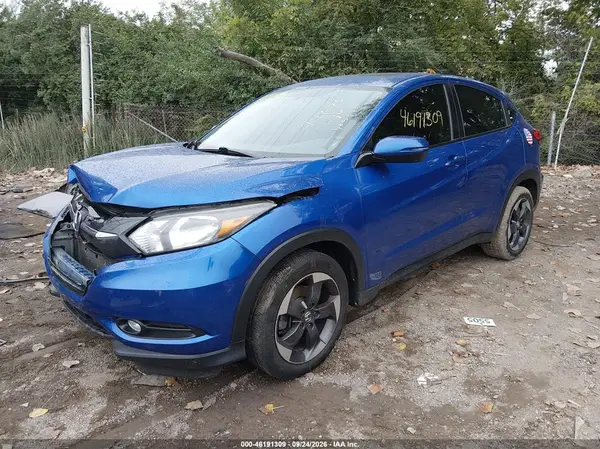 3CZRU6H55JG720447 — 2018 Honda HR-V, фото 2 с аукциона IAAI, Передняя часть