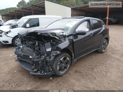 2018 Honda Hr-V Ex VIN 3CZRU5H56JM721585 фото 2