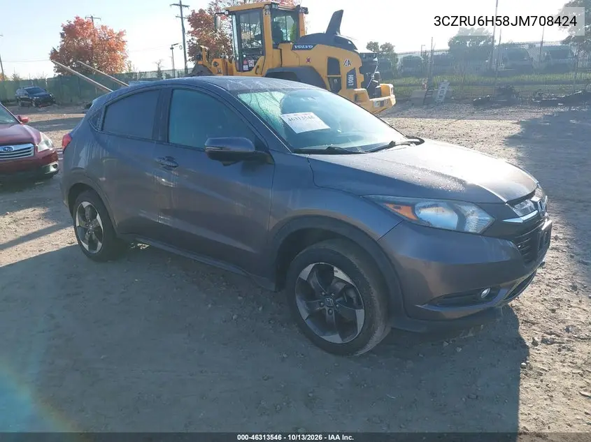 2018 Honda Hr-V Ex VIN 3CZRU6H58JM708424 фото 1