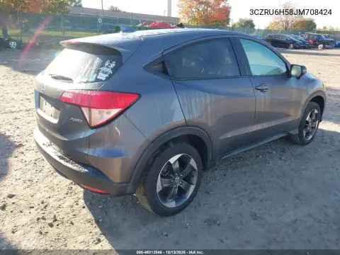2018 Honda Hr-V Ex VIN 3CZRU6H58JM708424 фото 4