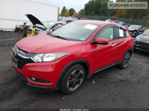 2018 Honda Hr-V Ex VIN 3CZRU6H5XJG721433 фото 2