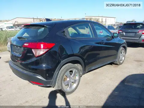 3CZRU6H3XJG712018 — 2018 Honda HR-V, фото 5 с аукциона IAAI, Передняя часть