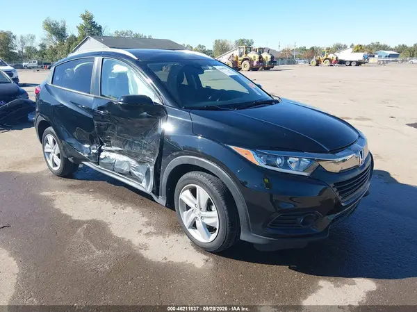 3CZRU6H52KM743459 — 2019 Honda HR-V, Правый бок (Right Side), фото до ремонта