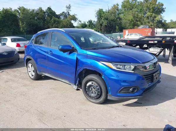 3CZRU6H57KM715897 — 2019 Honda HR-V, Правый бок (Right Side), фото до ремонта