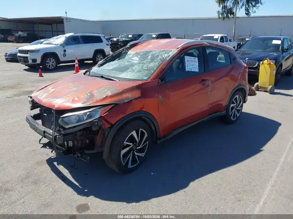 3CZRU5H17KG701519 — 2019 Honda HR-V, фото 2 с аукциона IAAI, Опрокидывание