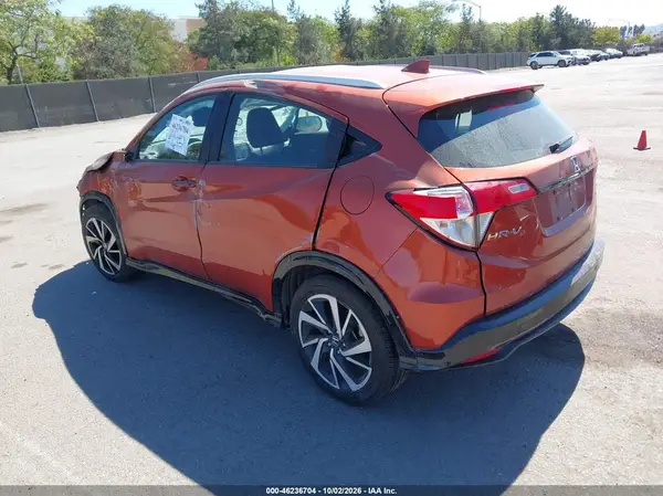 3CZRU5H17KG701519 — 2019 Honda HR-V, фото 3 с аукциона IAAI, Опрокидывание
