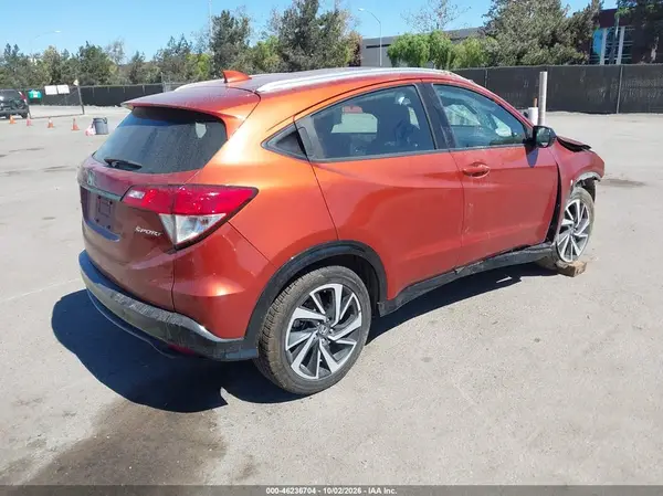 3CZRU5H17KG701519 — 2019 Honda HR-V, фото 4 с аукциона IAAI, Опрокидывание