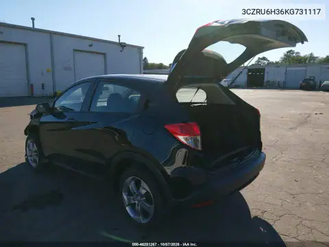 2019 Honda Hr-V Lx VIN 3CZRU6H36KG731117 фото 4