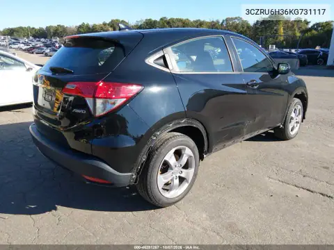 2019 Honda Hr-V Lx VIN 3CZRU6H36KG731117 фото 5