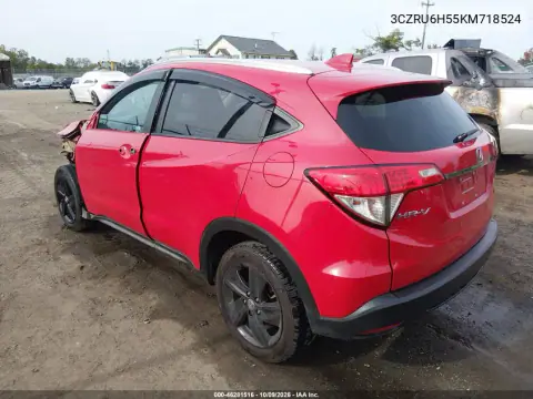 2019 Honda Hr-V Ex VIN 3CZRU6H55KM718524 фото 4