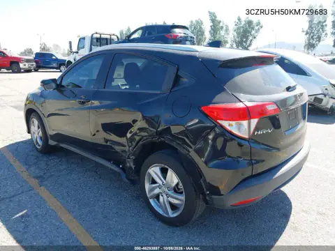 2019 Honda Hr-V Ex VIN 3CZRU5H50KM729683 фото 4
