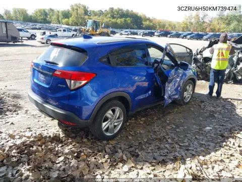 2019 Honda Hr-V Ex VIN 3CZRU6H50KM739474 фото 5