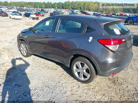 3CZRU6H34KG709536 — 2019 Honda HR-V, фото 3 с аукциона IAAI, Не указано