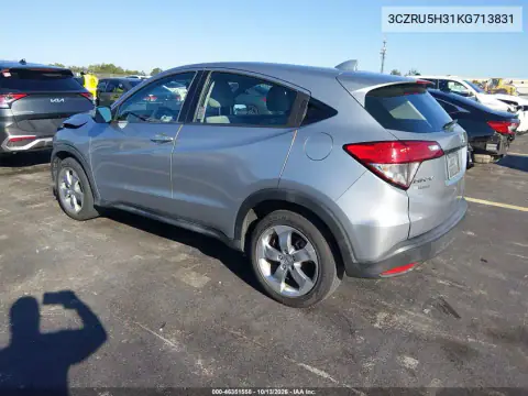 3CZRU5H31KG713831 — 2019 Honda HR-V, фото 4 с аукциона IAAI, Передняя часть