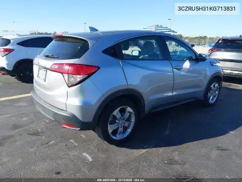 3CZRU5H31KG713831 — 2019 Honda HR-V, фото 5 с аукциона IAAI, Передняя часть