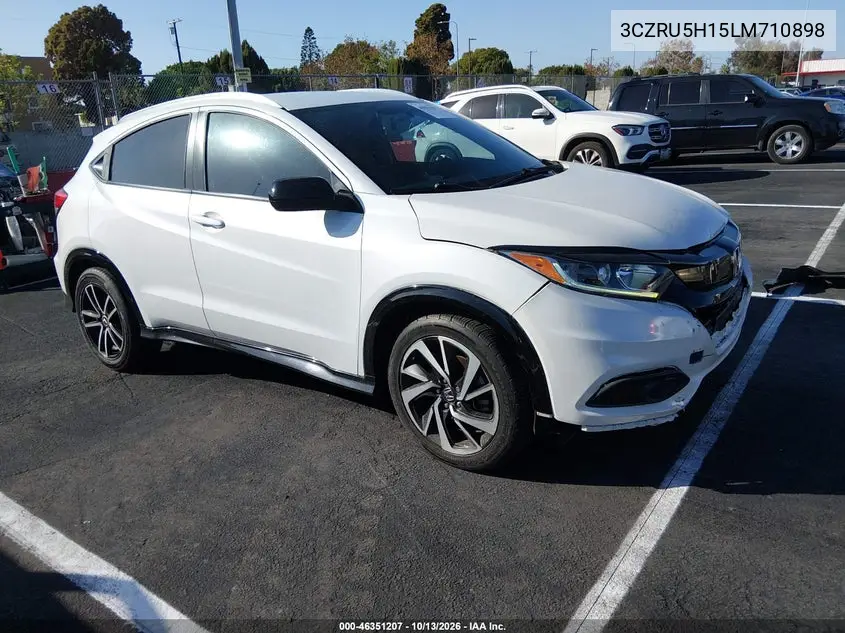 3CZRU5H15LM710898 — 2020 Honda HR-V, фото 2 с аукциона IAAI, Передняя часть