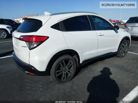 3CZRU5H15LM710898 — 2020 Honda HR-V, фото 5 с аукциона IAAI, Передняя часть