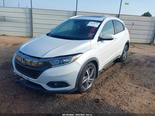 3CZRU5H52MM731700 — 2021 Honda HR-V, фото 2 с аукциона IAAI, Передняя часть справа