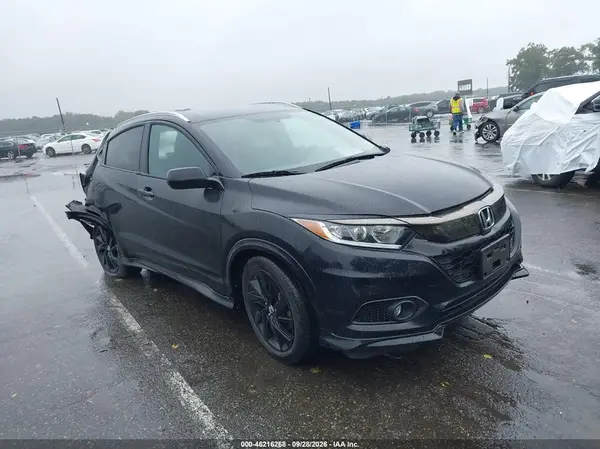 3CZRU6H19MM742082 — 2021 Honda HR-V, Задняя часть (Rear), фото до ремонта