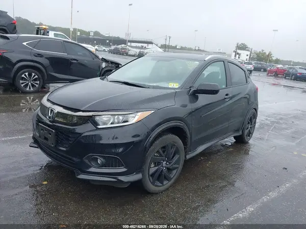 3CZRU6H19MM742082 — 2021 Honda HR-V, фото 2 с аукциона IAAI, Задняя часть