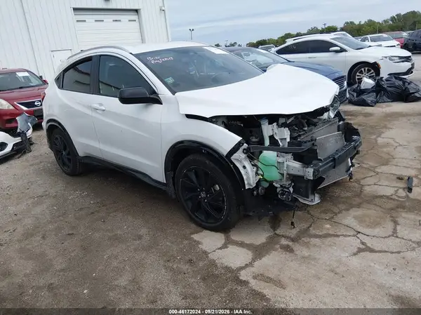 3CZRU6H14NM753668 — 2022 Honda HR-V, Передняя часть (Front End), фото до ремонта