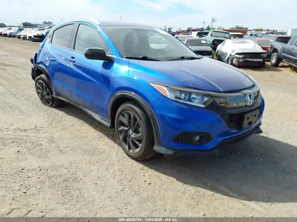 3CZRU6H14NM713963 — 2022 Honda HR-V, Задняя часть слева (Left Rear), фото до ремонта