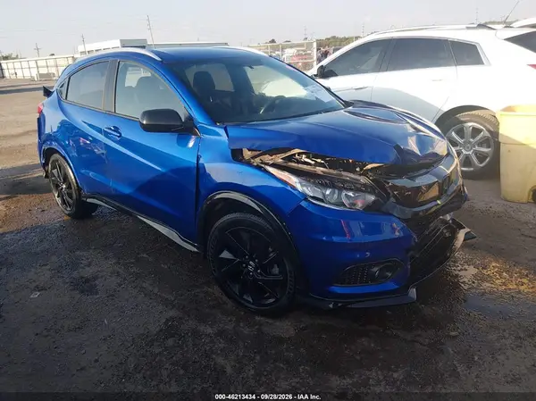 3CZRU6H18NM768335 — 2022 Honda HR-V, Задняя часть (Rear), фото до ремонта