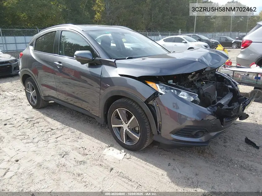2022 Honda Hr-V 2Wd Ex VIN 3CZRU5H58NM702462 фото 2