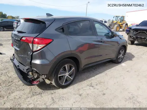 2022 Honda Hr-V 2Wd Ex VIN 3CZRU5H58NM702462 фото 5